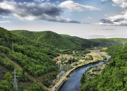 Rzeka, Dolina, Lasy