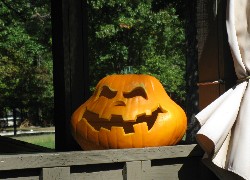 Parapet, Dynia, Halloween