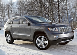 Śnieg, Jeep Grand Cherokee