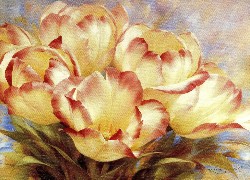 Żółte, Tulipany, Igor Liewaszow