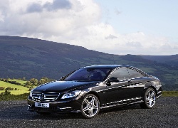 Czarny, Mercedes CL500