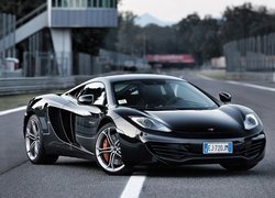 Czarny, McLaren MP4-12C Spider