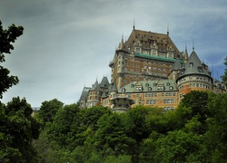 Zamek, Chateau Frontenac, Quebec, Kanada