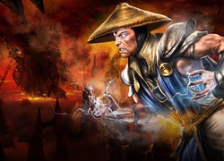 Mężczyzna, Raiden, Pioruny, Mortal Kombat