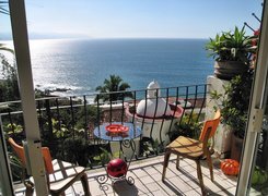 Ocean, Balkon, Widok