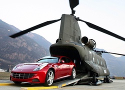 Ferrari FF, Transport, Śmigłowiec