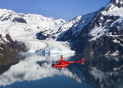 Góry, Helikopter, Jezioro