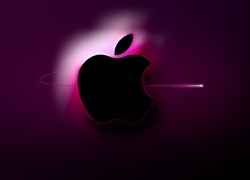 Apple, Logo, Światłowód