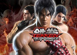 Ogień, Jin Kazama, Zafina, Ogre, Dragonow, Jimpanchi