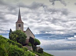 Kościółek, Ligerz, Szwajcaria