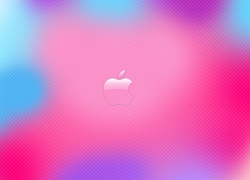 Apple, Logo, Pastelowe, Tło