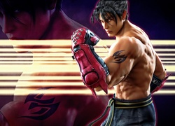 Mężczyzna, Jin Kazama, Tekken Tag Tournament 2, Neony