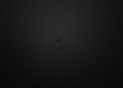 Apple, Logo, Czarne