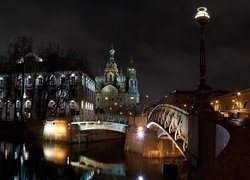 Most, Rzeka, Cerkiew, Noc