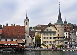 Miasto, Lucerne, Szwajcaria