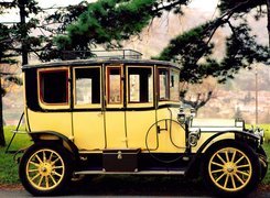 Samochód Zabytkowy, Lorraine-Dietrich, Żółty