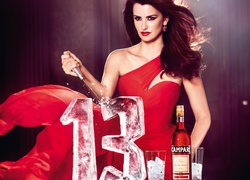 Penelope Cruz, Likier, Campari, Lód