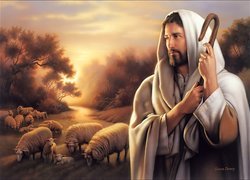 Jezus, Pasterz, Owieczki