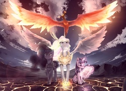 My Little Pony, Celestia, Luna, Twilight Sparkle