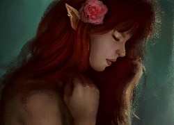 Kobieta, Elf, Portret