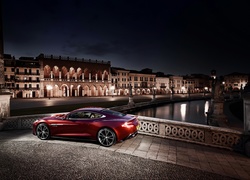 Aston Martin, 310, Vanquish, Most, Miasto, Noc