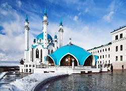 Meczet, Niebieska, Architektura