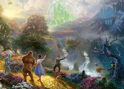 Thomas Kinkade, Kraina OZ, Fantastyka, Zamek