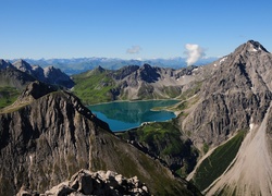 Góry, Jezioro, Skały