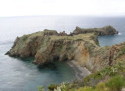 Morze, Skały, Panarea, Włochy