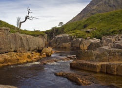 Park, Narodowy, Rocks, Rzeka, Skały, Roślinność