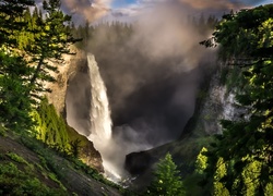 Las, Wodospad, Mgła