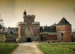 Zamek, Zabytek, Miranda, Celles, Belgia