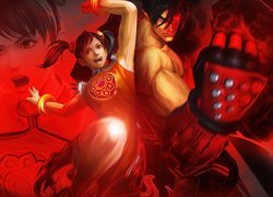 Street Fighter X Tekken, Ling Xiaoyu, Jin Kazama