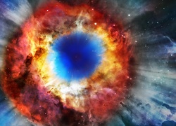 Helix Nebula, Kosmos, Mgławica