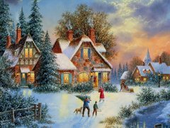 Zima, Dom, Boże, Narodzenie