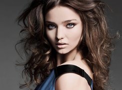 Kobieta, Spojrzenie, Portret, Miranda Kerr