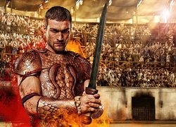 Spartakus, Krew i piach, Andy Whitfield