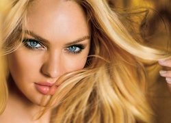 Candice Swanepoel, Twarz, Blondynka