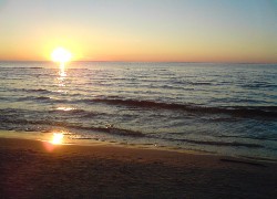 Zachód Słońca, Plaża