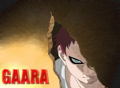 Naruto, Gaara, pół twarzy