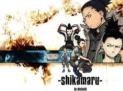 Naruto, Shikamaru, twarze