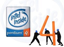 Intel pentium 4, intel inside