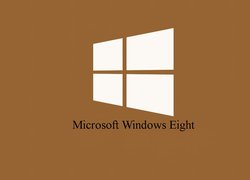 Microsoft, Windows, Eight, Tło, Brązowe