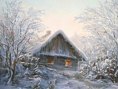 Domek, Zima, Widoczek