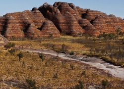 Australia, Góry, Rzeka, Park, Narodowy, Purnululu