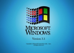 Microsoft, Windows, 3.1, Logo