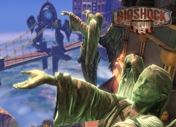 Bioshock Infinite, Columbia, Posągi, Aniołów