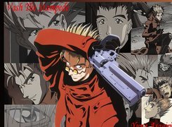 Trigun, pistolet, oko