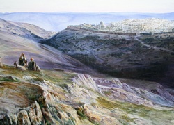 Edward Lear, Malarstwo, Jerozolima