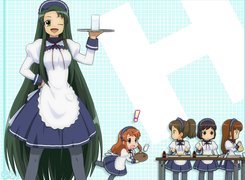 Suzumiya Haruhi No Yuuutsu, fartuszek, taca